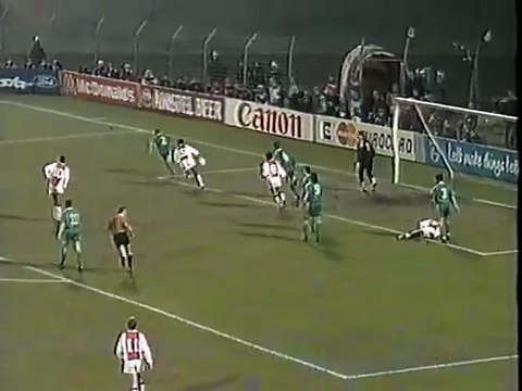 Ajax v Panathinaikos Champions League Semi Final 1st Leg 03-04-1996