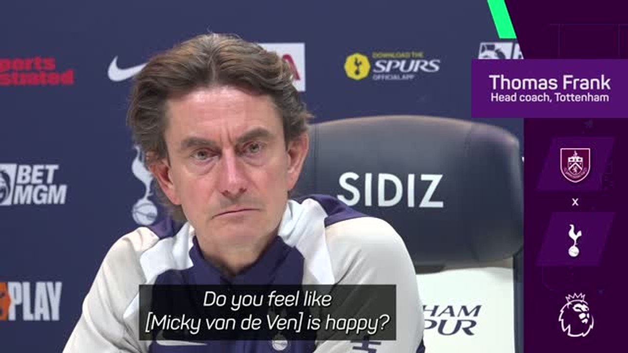 Van de Ven is off limits – Frank clarifies Tottenham transfer talk