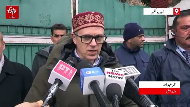 وادی کشمیر میں بجلی بحالی کا کام شدومد سے جاری، وزیر اعلی عمر عبداللہ