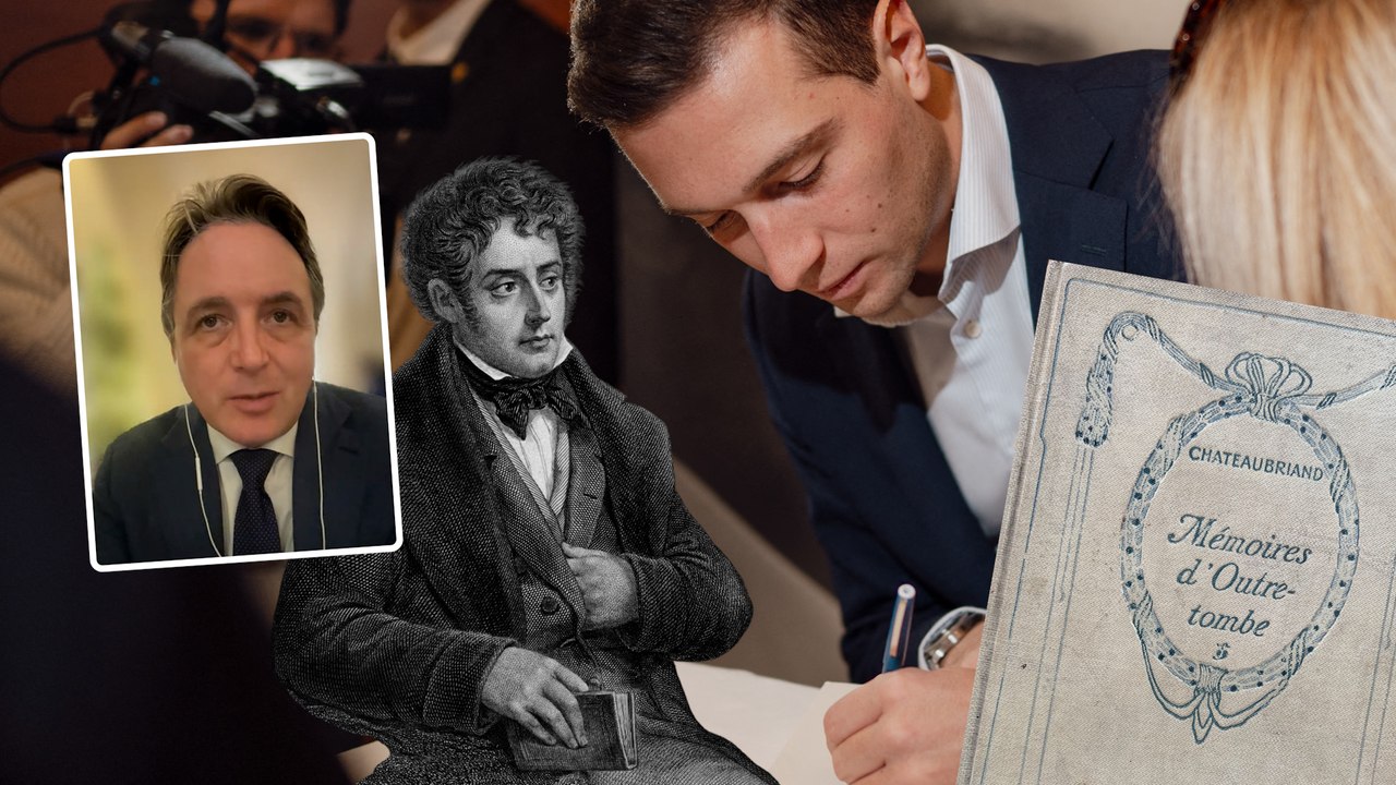 Pourquoi Jordan Bardella est-il si passionné par Chateaubriand ?