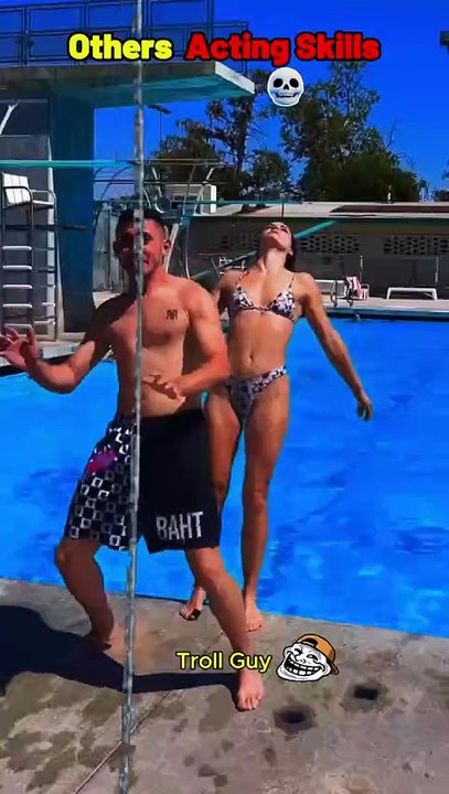 Others Acting Skills… LAST DESERVES AN OSCAR 💀🔥 #trollface  #actingskills