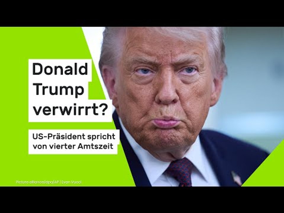 Donald Trump verwirrt?: US-Präsident spricht von vierter Amtszeit - Netz spottet über 'Demenz'