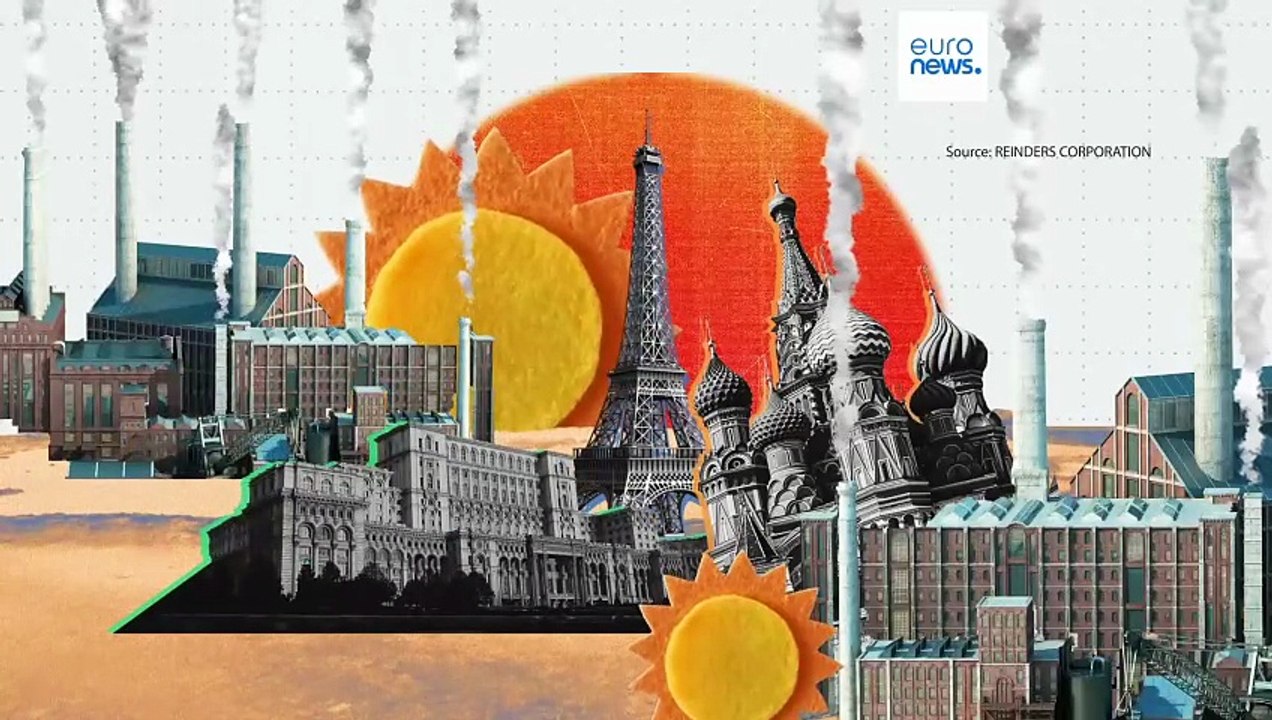 Que países europeus serão mais afetados pelas ondas de calor até 2100?