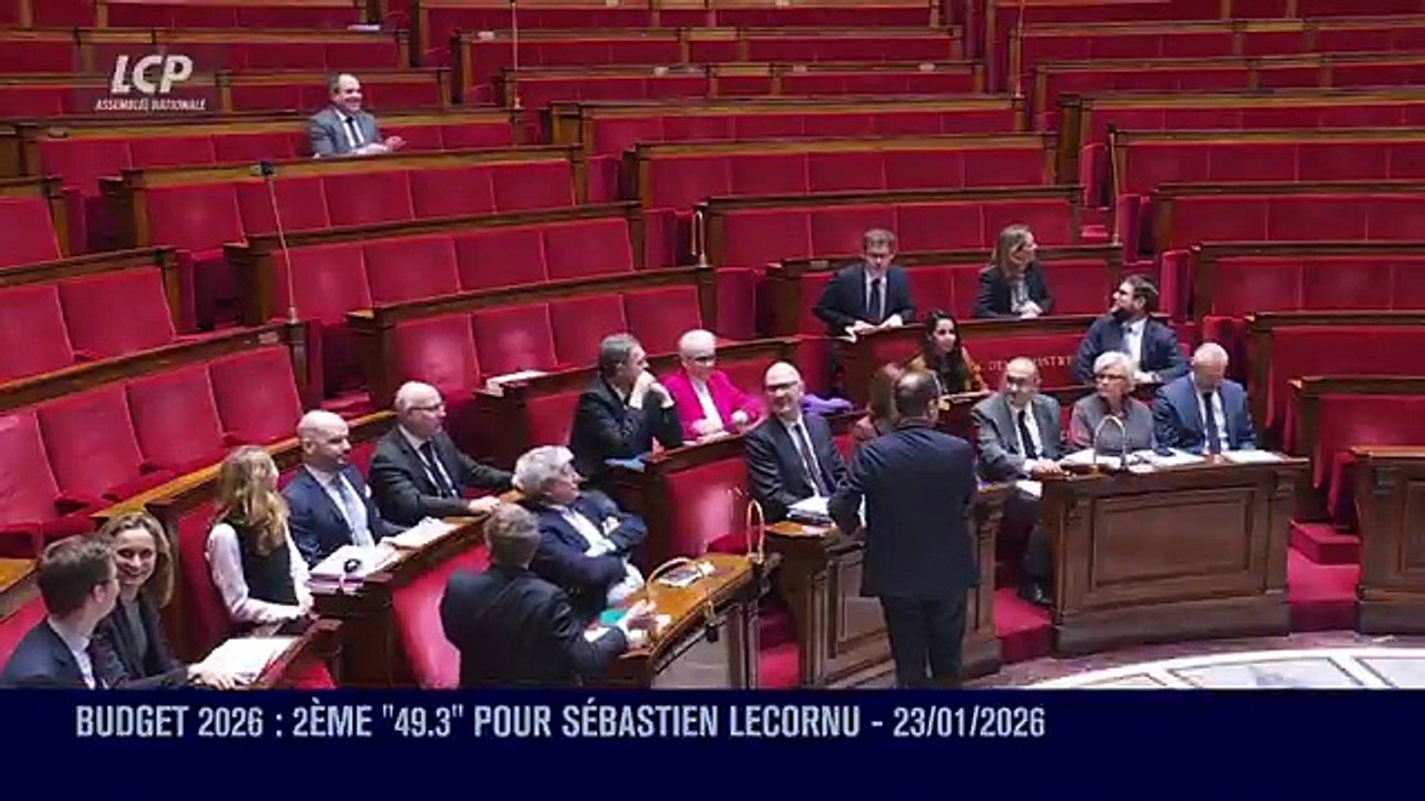 Budget : le Premier ministre Sébastien Lecornu recourt à nouveau au 49.3 et engage la responsabilité de son gouvernement sur la partie dépenses du projet de loi de finances 2026.