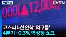 증시 불장에도 4분기 -0.3% ’역성장’...경제 먹구름 / YTN
