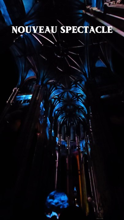 nouveau spectacle a paris Luminiscence aux halles église Saint Eustache paris 1er