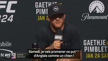 UFC 324 - Gaethje : "Je vais promener ce put*** d'Anglais comme un chien !"