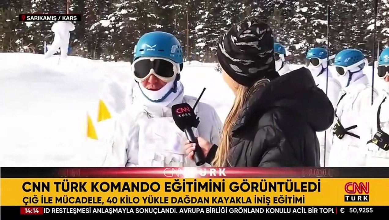 Sarıkamış’tan özel görüntüler... CNN TÜRK TSK’nın özel eğitiminde: Çığ altında kalanlar böyle kurtarılıyor