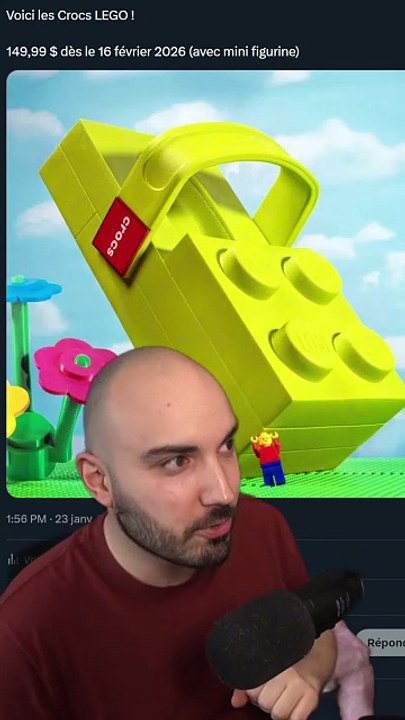 Une Crocs LEGO