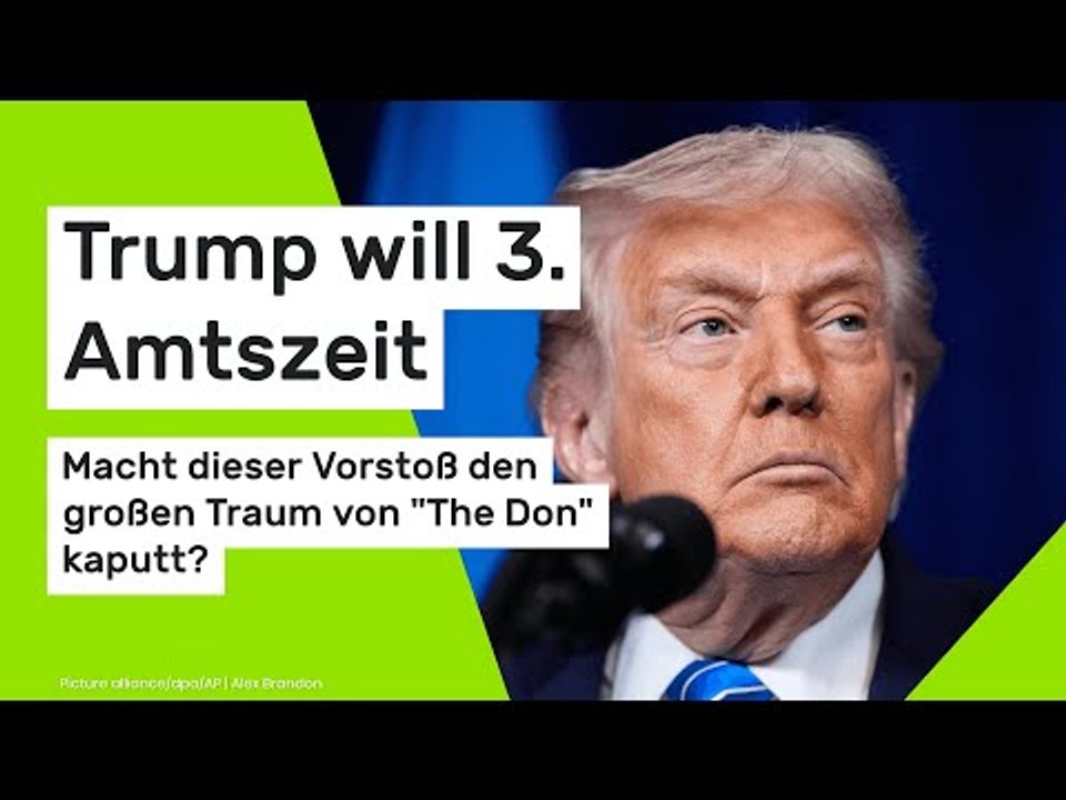Donald Trump will 3. Amtszeit: Macht dieser Vorstoß den großen Traum von 'The Don' kaputt?