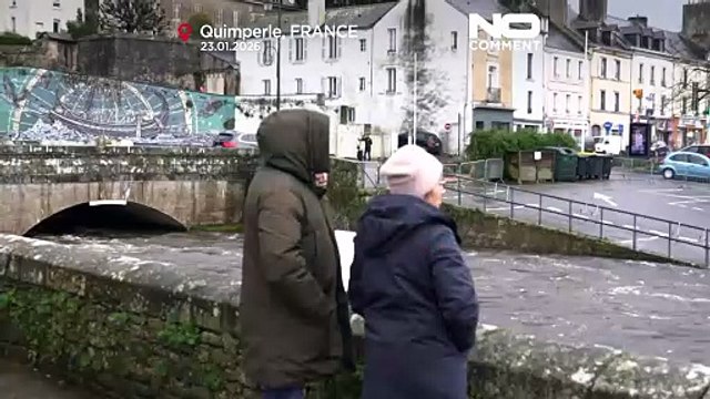 طوفان اینگرید موجب سیلاب در بخش‌هایی از غرب فرانسه شد