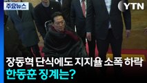 장동혁 단식에도 국힘 지지율 소폭 하락...한동훈 징계는? / YTN