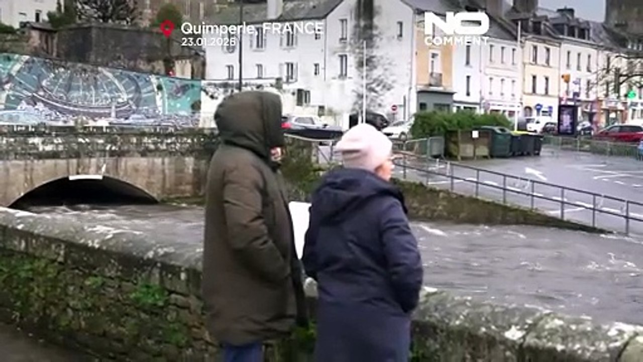 Sturm Ingrid sorgt für Überschwemmungen in Teilen Westfrankreichs