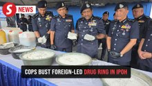 Cops disrupt international drug ring, seize meth and MDMA worth RM37.3mil