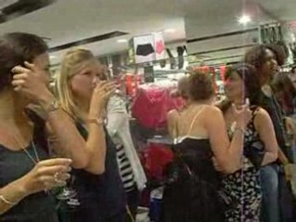 soirée New look forum des halles