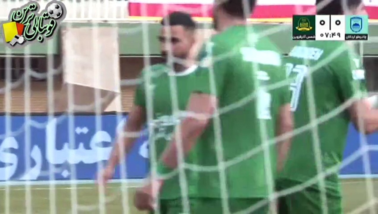 خلاصه بازی چادرملو و شمس‌آذر