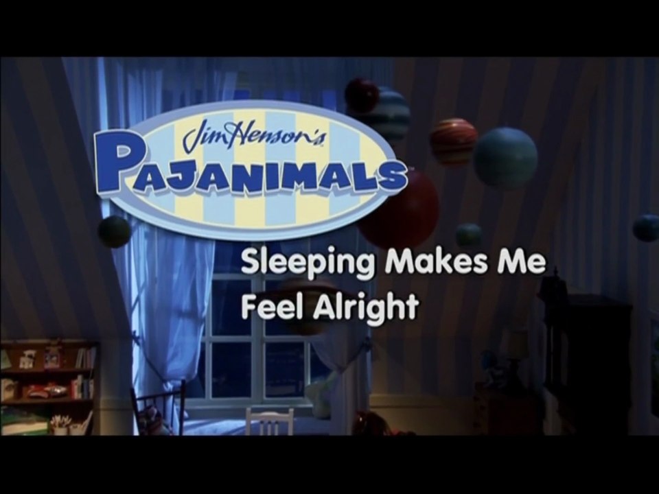 Pajanimals - Good Night Pajanimals - Sleeping Makes Me Feel Alright Title Card (2009) (HD Version)