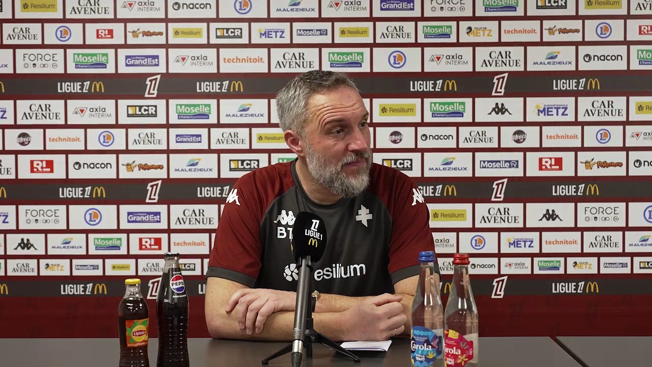 Metz - Lyon, la conférence de Benoît Tavenot