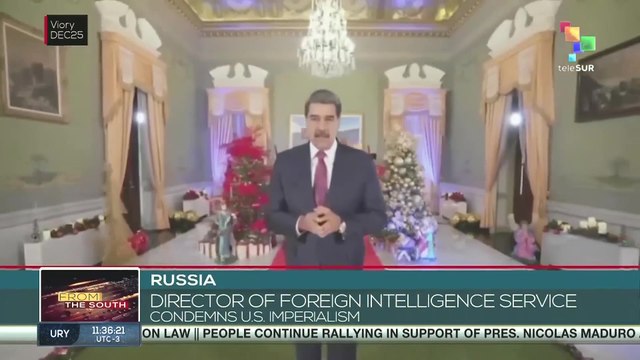 Russian director of Foreign Intelligence Service condemns U.S. imperialism
