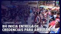 Carnaval 2026: BH inicia entrega de credenciais para ambulantes