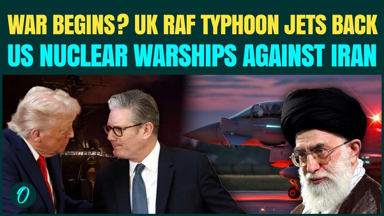 UK Joins US Vs Iran? UK’s DEADLY RAF Typhoon Jets JOIN US’ Nuclear Warships, F-15s to ATTACK Iran