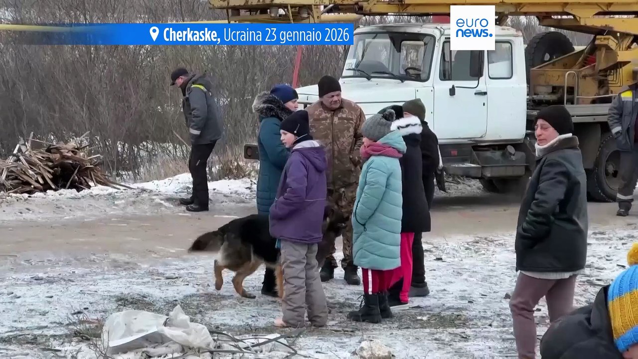 Ucraina, attacchi russi a Cherkaske: almeno cinque i morti