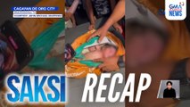 Saksi: (Part 1) Sanggol sa bubong; Bangkay ng babae sa drum; Pagbasa ng sakdal kay Dating Sen. Bong Revilla, ipinagpaliban | Saksi