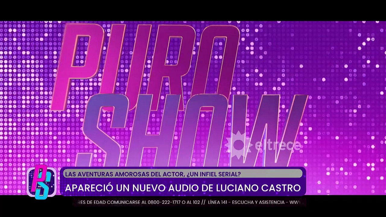 "Si me hacés precio amigo...": el audio que compromete a Luciano Castro con una influencer