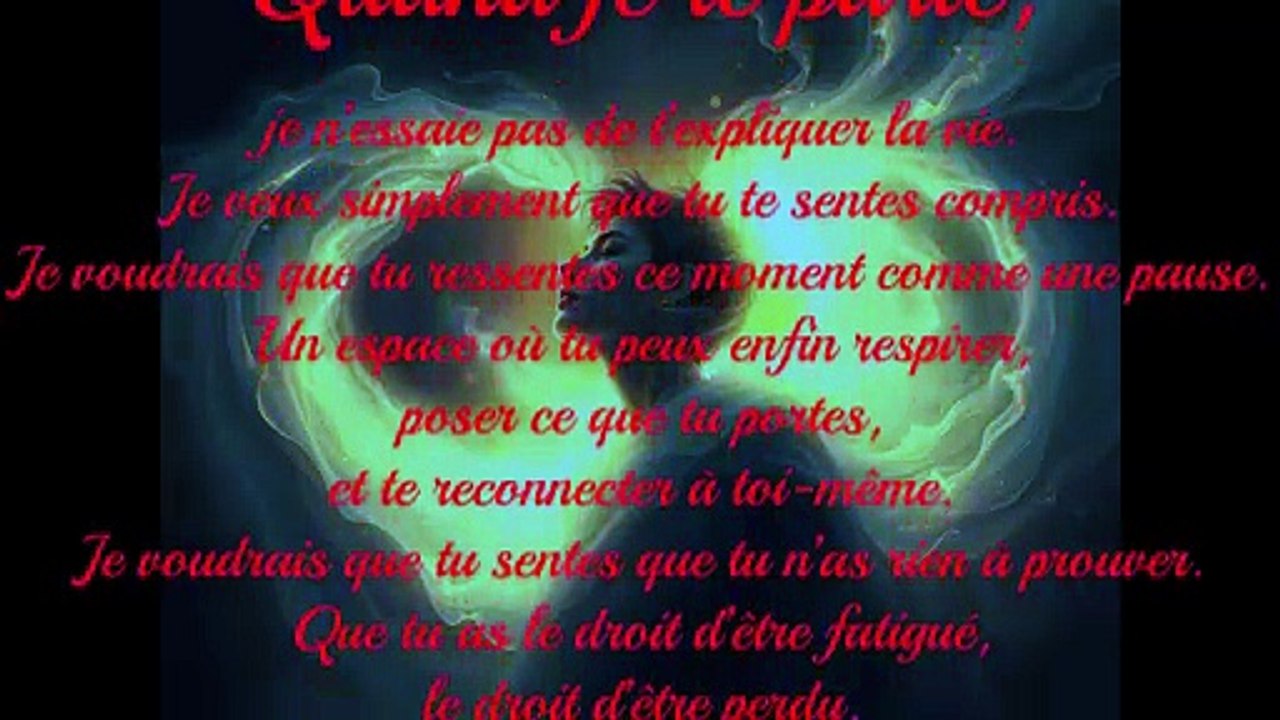 LES ECRIS DE KHAL ( Ce que j’aimerais que tu ressentes ... )