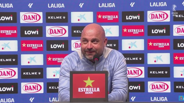 Manolo González, rueda de prensa completa previa al Valencia - Espanyol