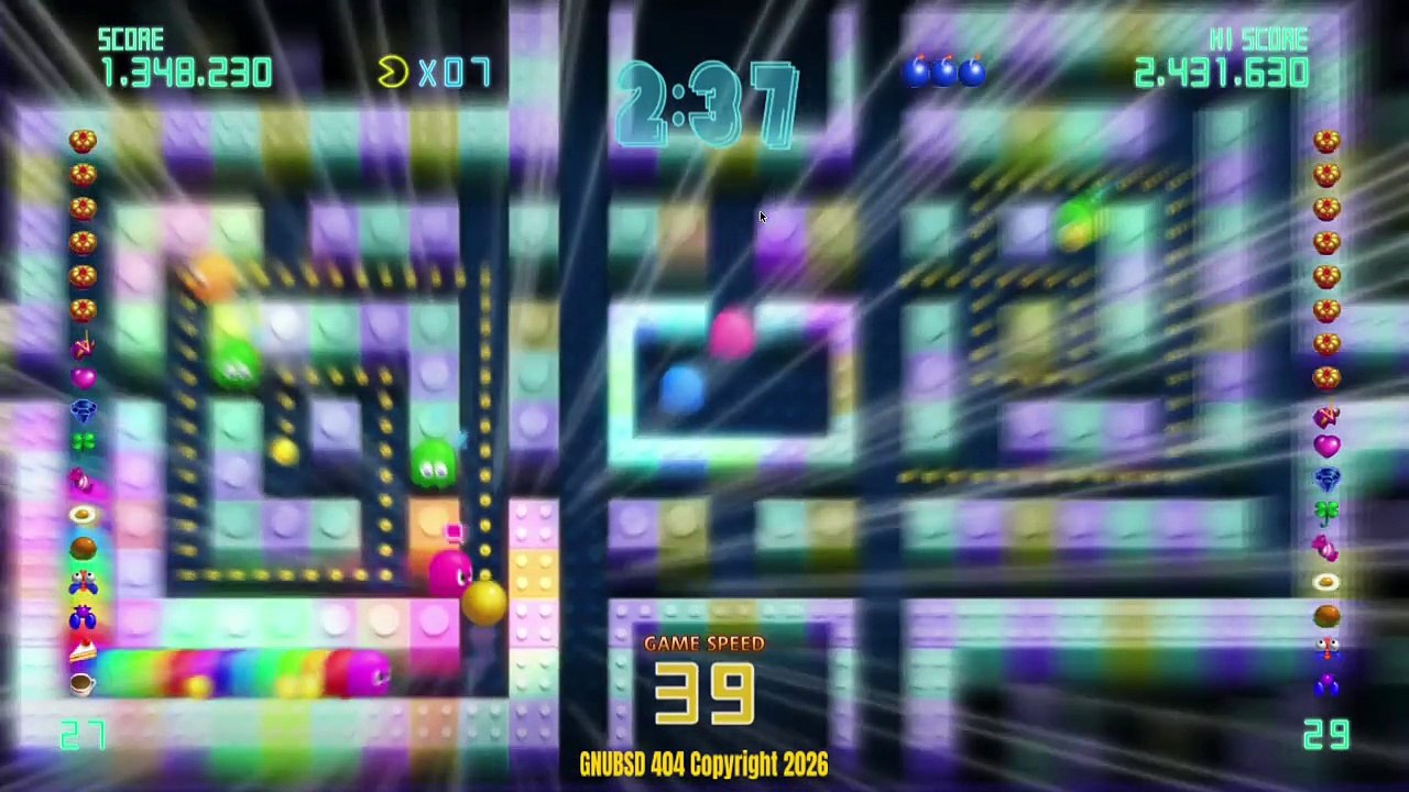 GNUBSD404 Short N21 Pacman Championship Spiral 2 (Steam/Proton/Linux)