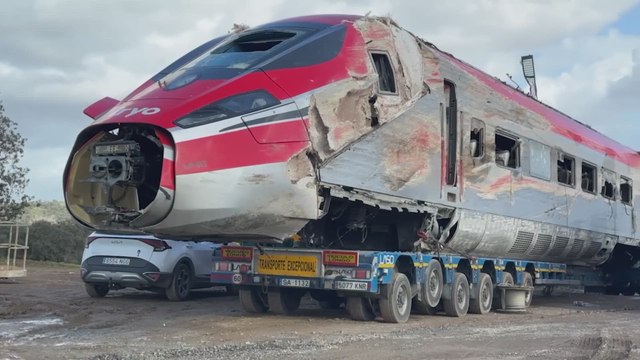 Así quedó el tren Iryo accidentado en Adamuz: la imagen es terrible