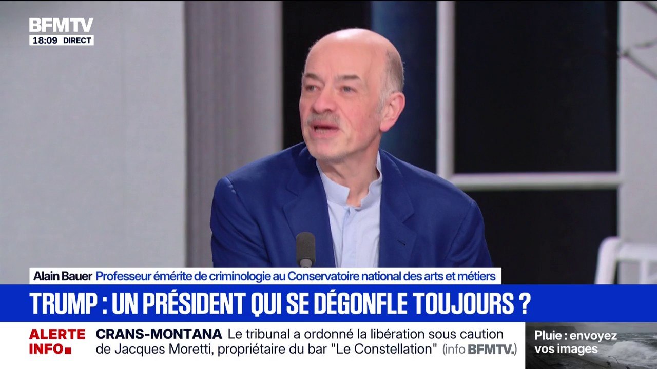 Critiques croissantes concernant le comportement de Donald Trump: pour Alain Bauer, professeur émérite de criminologie, "c'est une stratégie"