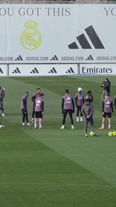 El vacile de Mbappé y Bellingham a las bicicletas de Courtois