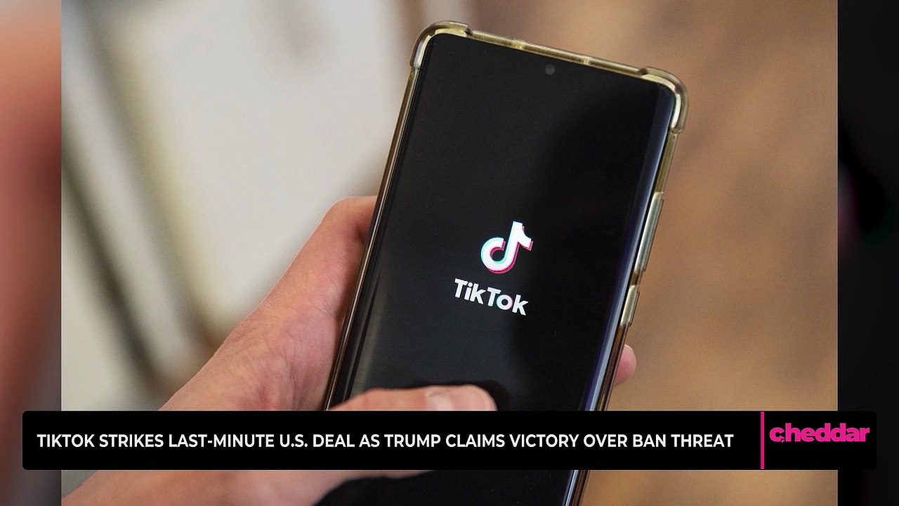 TikTok Strikes Last-minute U.S. Deal as Trump Claims Victory Over Ban Threat