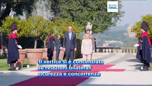 Vertice Italia-Germania: Meloni e Merz per un'Europa autonoma, competitiva e ancora legata agli Usa