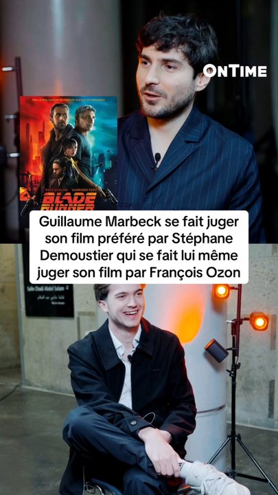 Guillaume Marbeck se fait juger son film préféré par Stéphane Demoustier qui se fait lui même juger son film par François Ozon. Tous les trois ont reçus un prix à la cérémonie des Lumières