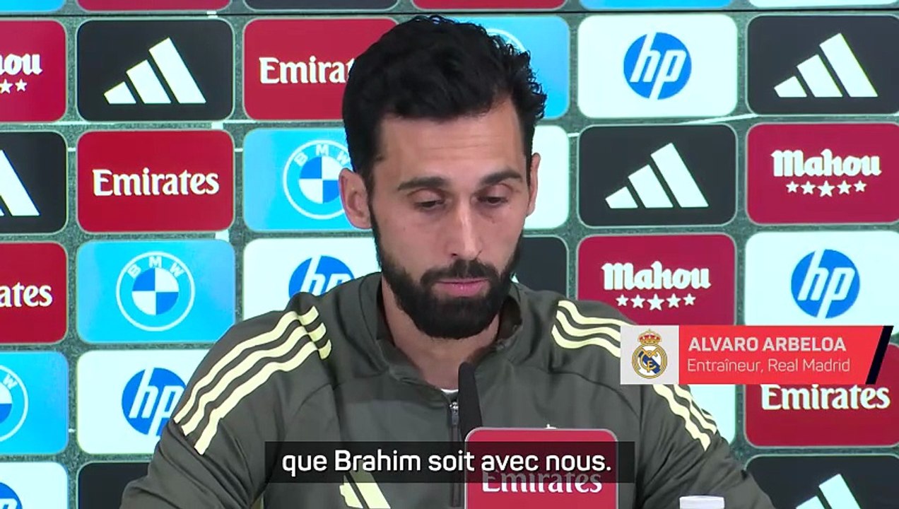 Arbeloa : "Brahim Diaz ? Il va bien"