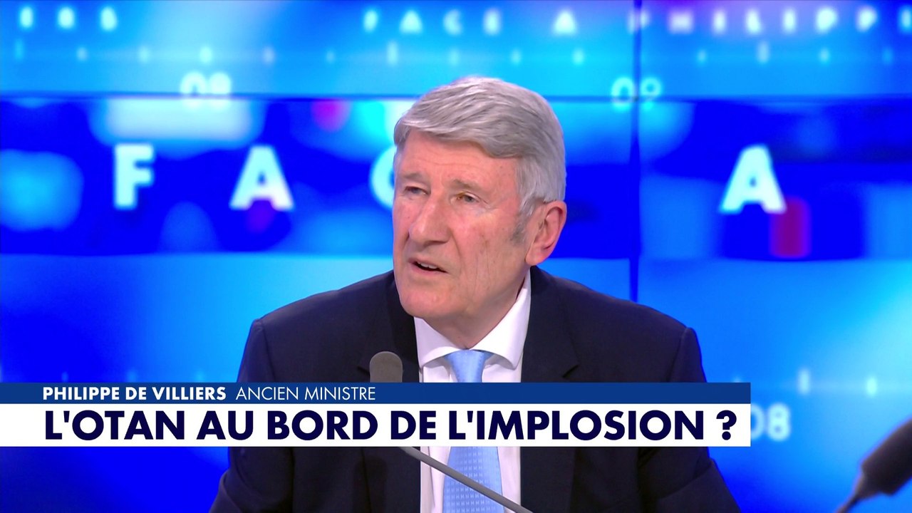 Philippe de Villiers observe «une rupture de confiance» entre les pays de l’OTAN
