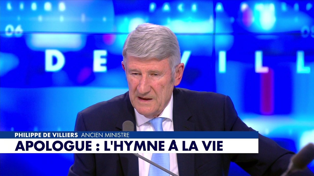 Philippe de Villiers : «Une société qui propose le suicide est une société qui ne veut plus vivre»