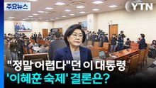 "정말 어렵다"던 이 대통령...'이혜훈 숙제' 결론은? / YTN