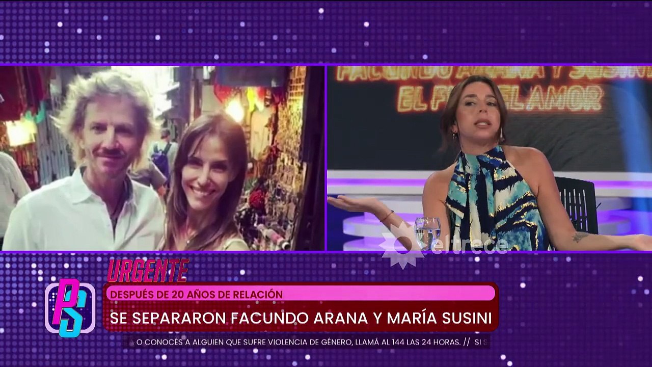 La teoría más impactante sobre la separación de Facundo Arana y María Susini: "Hay una tercera"