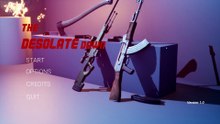 Desolate dawn FPS project Unreal Engine menu