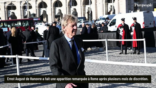 Ernst August de Hanovre, l'ex de Caroline de Monaco, fait sa première apparition publique depuis sa prise en charge il y a quelques mois