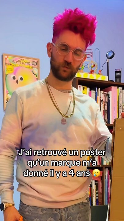 J’ai retrouvé ce poster d’il y a 4 ans !