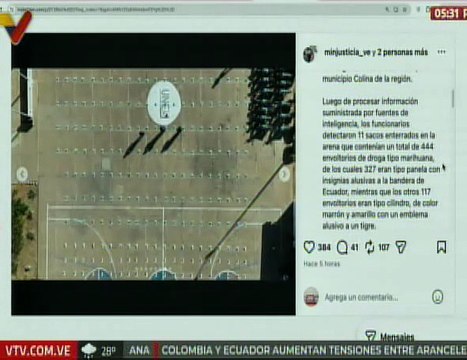 Funcionarios de seguridad incautan más de 200 kilogramos de drogas en el estado Falcón