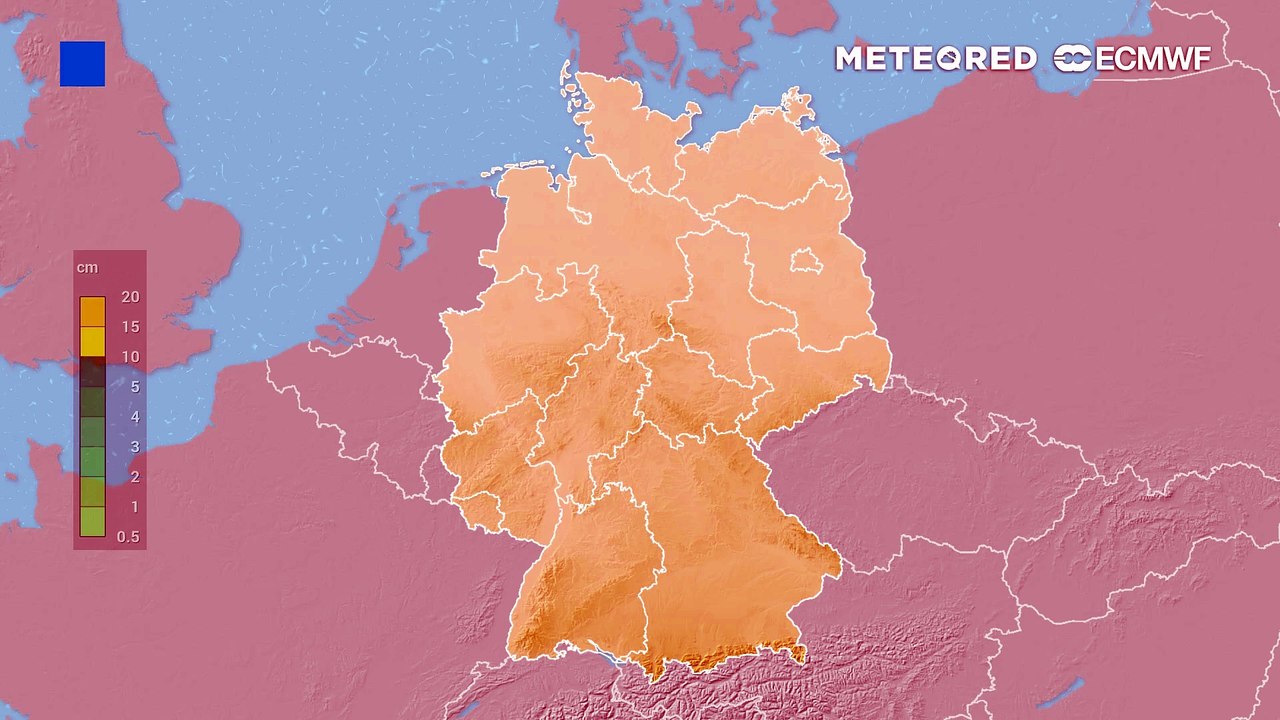 Versinkt halb Deutschland im Schnee? Ein Tief könnte uns viel Schnee bringen
