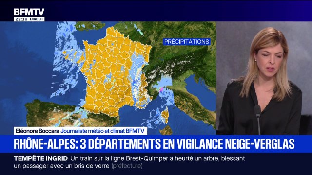 Rhône-Alpes : trois départements en vigilance neige-verglas - 23/01