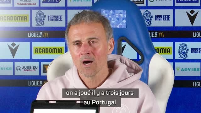 PSG - Luis Enrique : Le peu importe la manière , ça ne marche pas pour nous !