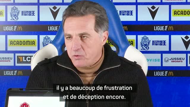 Auxerre - Pélissier : Beaucoup de frustration